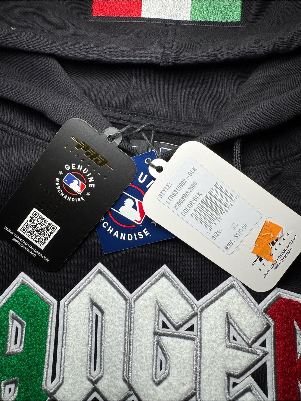 Pro Standard Texas Rangers Mexico Heritage Hoodie - Picture 5 of 6